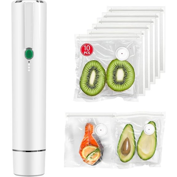 Vacuum Sealer with Reusable Bags