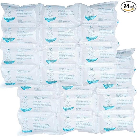 Reusable Gel Ice Packs for Shipping and Cooling