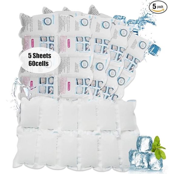 Reusable Gel Ice Packs for Shipping and Cooling