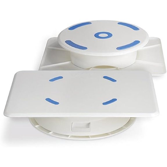 Ateco Reversible Cake Decorating Stand (12x16 & 12-Inch)