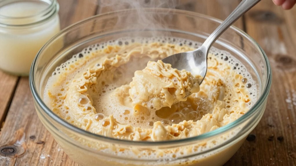 reviving over fermented batter