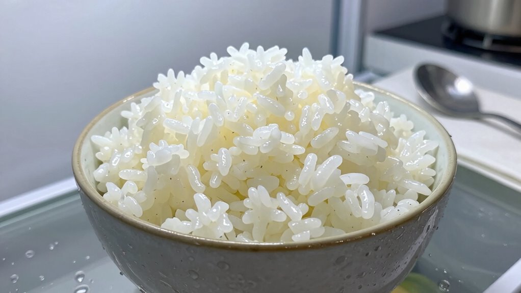 rice hardens when chilled