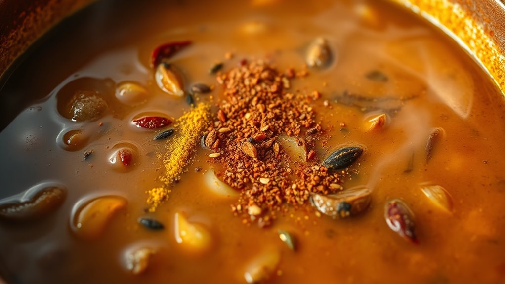 rich savory spice enhanced gravy