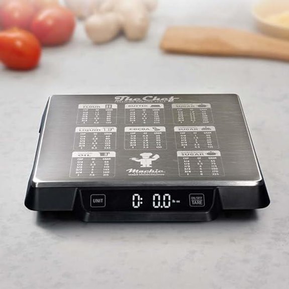 Heavy Duty Digital Kitchen Scale with Baking Conversions
