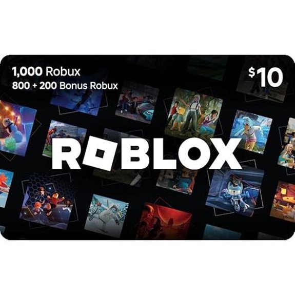 Roblox 1,000 Robux Digital Gift Card with Item