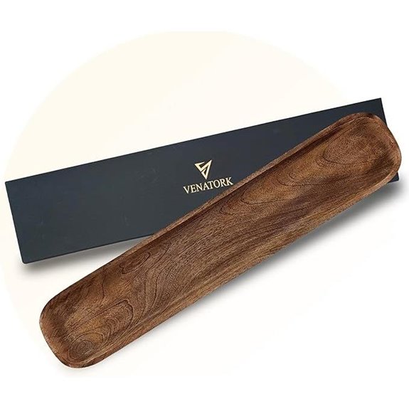 Wooden Dough Bowl Hand Carved Rustic Farmhouse Style