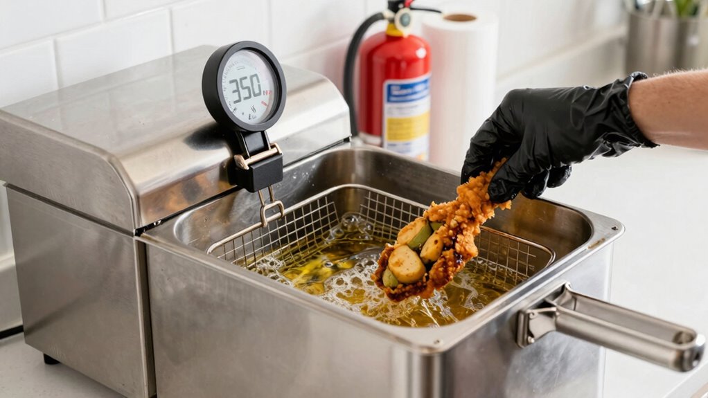 safe deep frying tips