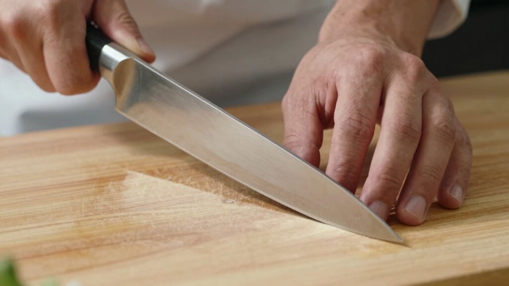 safe knife sharpness testing