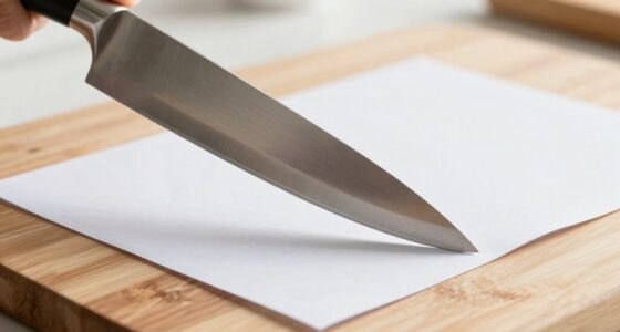 safe knife sharpness testing