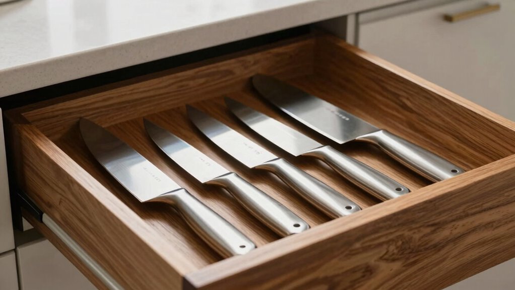 safe secure knife storage