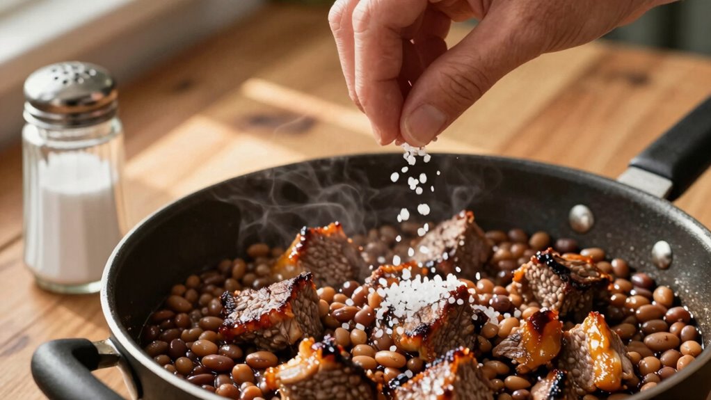 salt addition timing