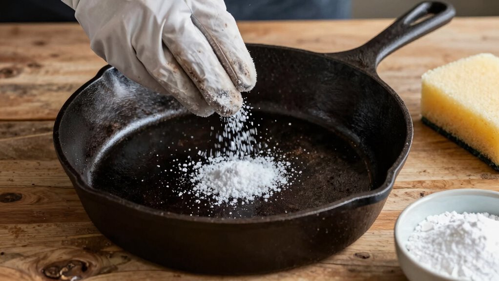 salt and baking soda cleaning