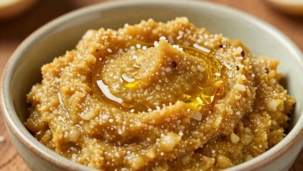 salt and oil thickening