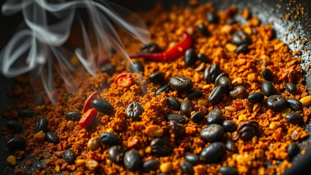 salvage burned masala flavors