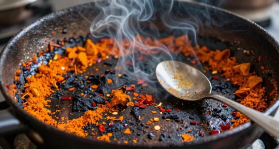 salvaging overcooked spices
