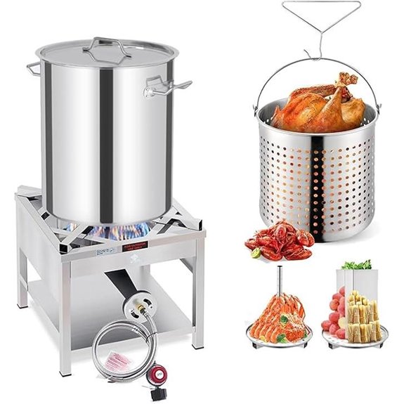 ARC 52QT Seafood Boiling Kit with Propane Burner