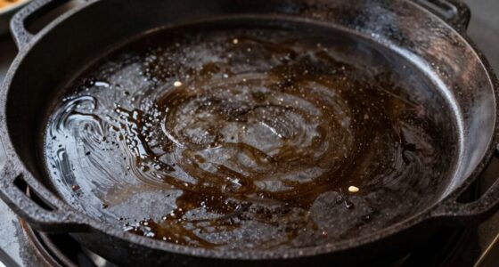 seasoning cast iron tawa