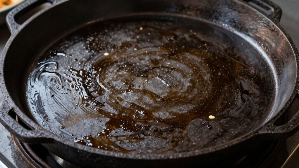 seasoning cast iron tawa