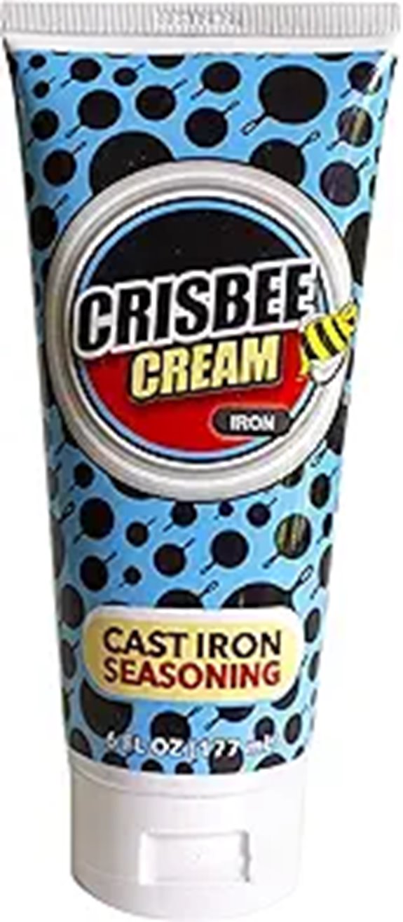 Crisbee Cream Iron Seasoning for Cast & Steel Griddles