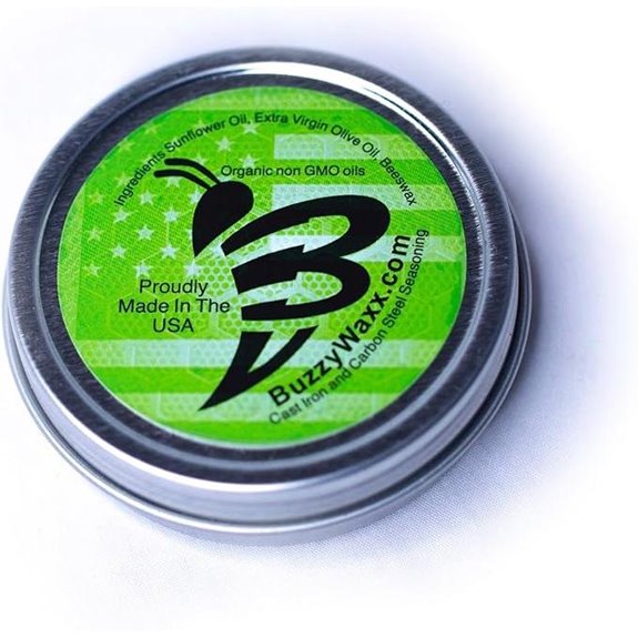 BuzzyWaxx Green Blend - Cast Iron and Carbon Steel Seasoning