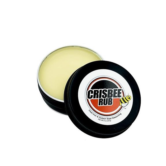 Crisbee Rub Cast Iron & Steel Seasoning Oil