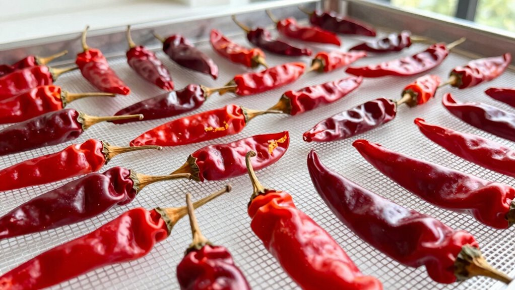 select prepare and store chilies