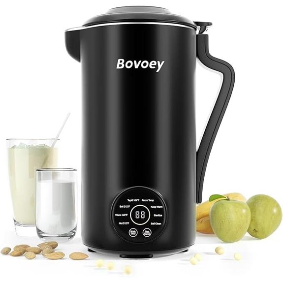 Nut Milk Maker Machine with Self-Clean & Keep Warm