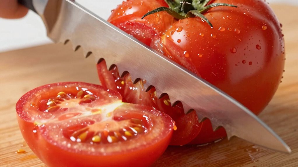 serrated knives outperform traditional blades