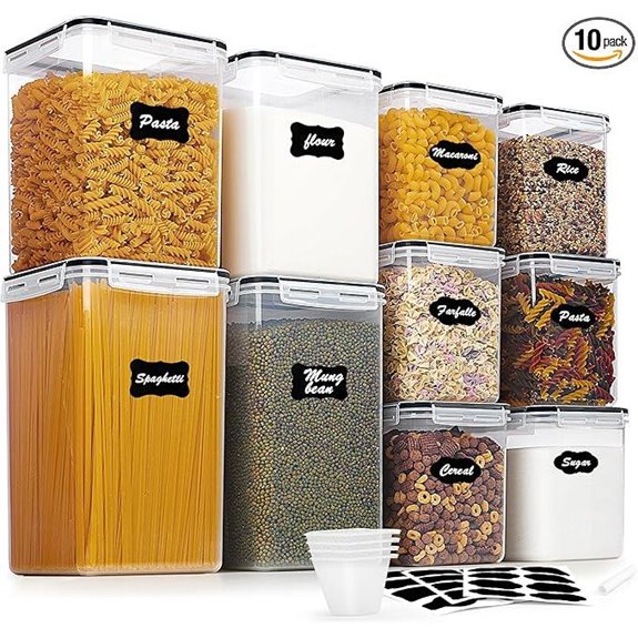 Vtopmart 10-Piece Airtight Food Storage Containers