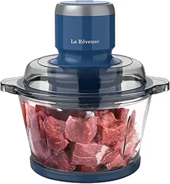 La Reveuse 7-Cup Electric Food Processor with Blades