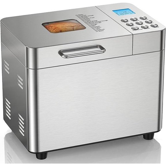 OSIPOTO 17-in-1 Bread Maker with Timer