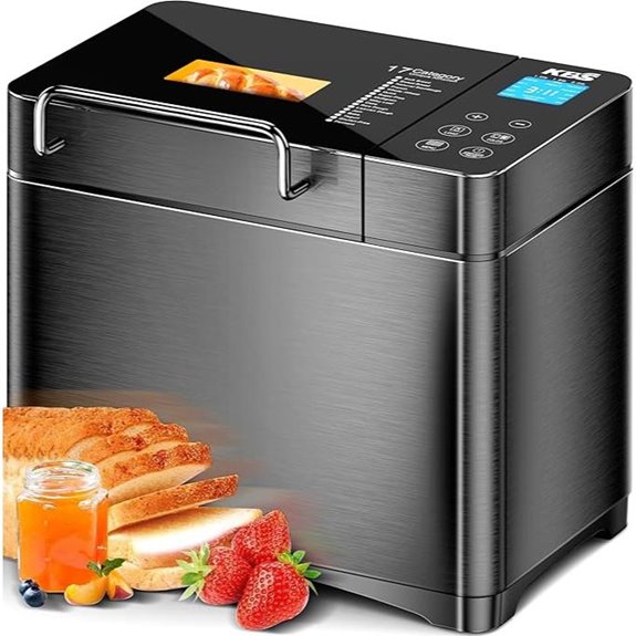 KBS 17-in-1 Convection Bread Maker with Recipes