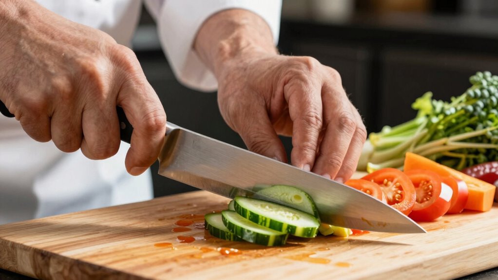 sharp knives improve efficiency