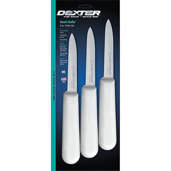 Dexter-Russell Sani-Safe 3-Piece Paring Knives Set