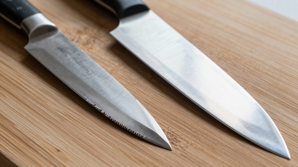 sharper knives cut easier
