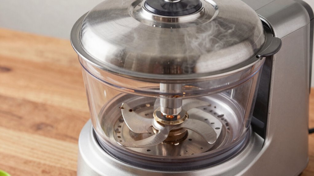 signs of food processor overheating
