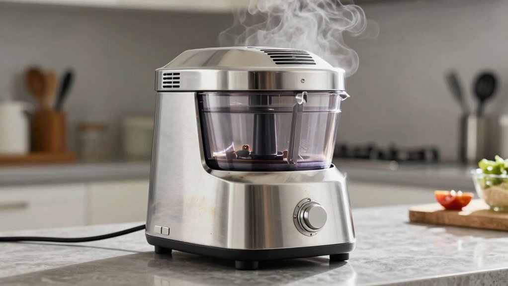 signs of food processor overheating