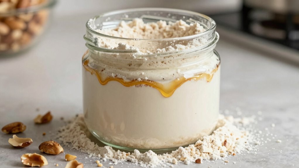 signs of nut flour spoilage