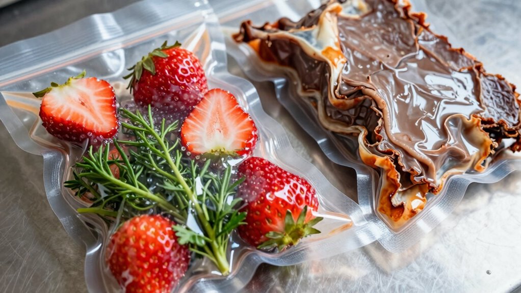 signs of spoiled vacuum sealed food