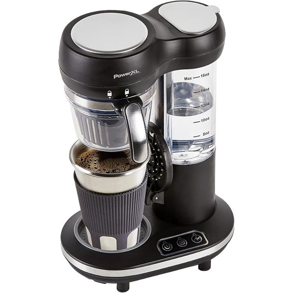 PowerXL Grind & Go Single Serve Coffee Maker
