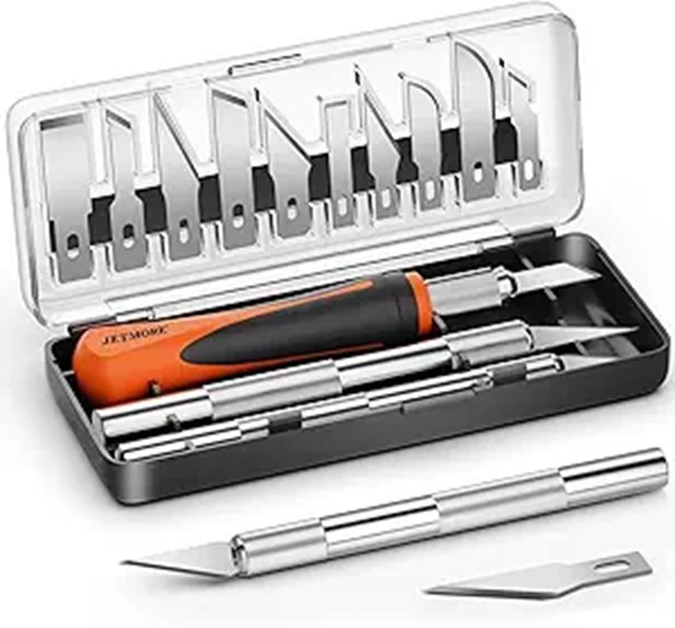 16-Piece Exacto Knife Set with Blades