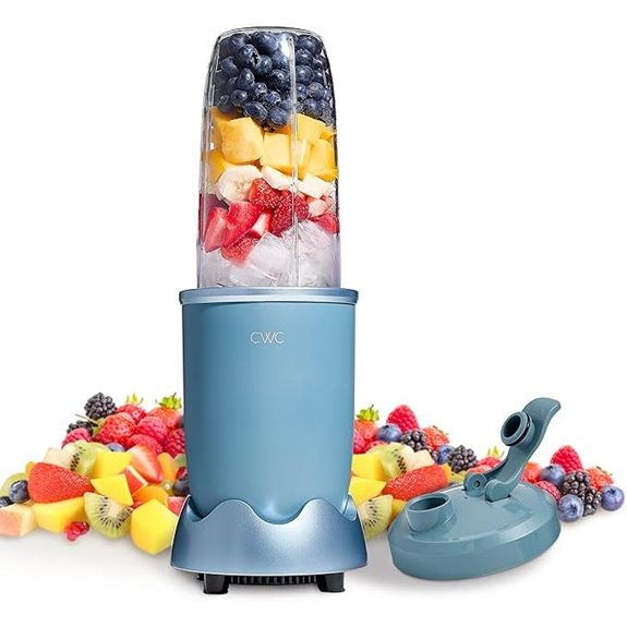 Personal Power Blender 600W BPA-Free Ice-Crushing Slate Blue