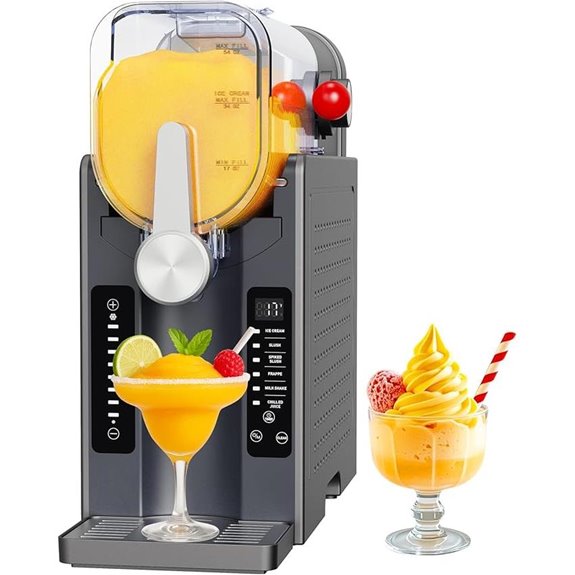 All-in-One Slushie Maker with Presets and Display