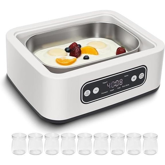 1.7-Quart Yogurt Maker with Temp & Timer