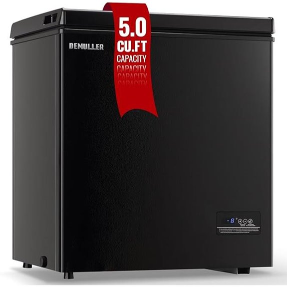 Chest Freezer 5.0 cu ft with Removable Baskets