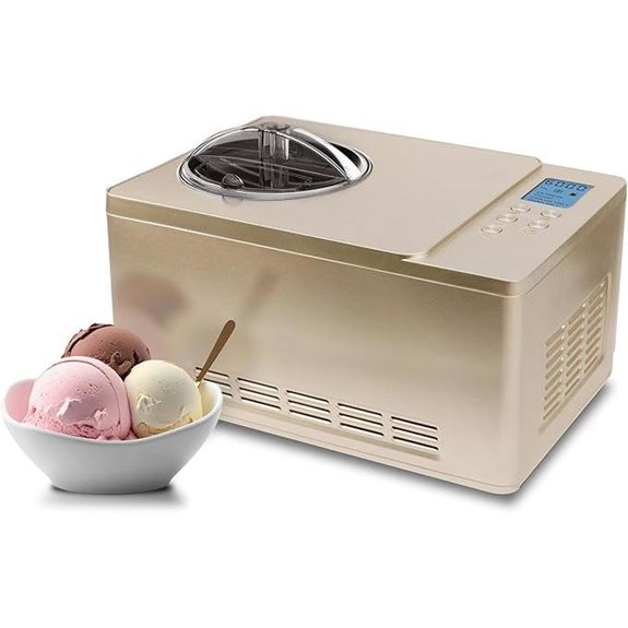 Whynter 2 Qt. Ice Cream & Yogurt Maker with Compressor