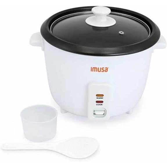 IMUSA 5-Cup Electric Nonstick Rice Cooker
