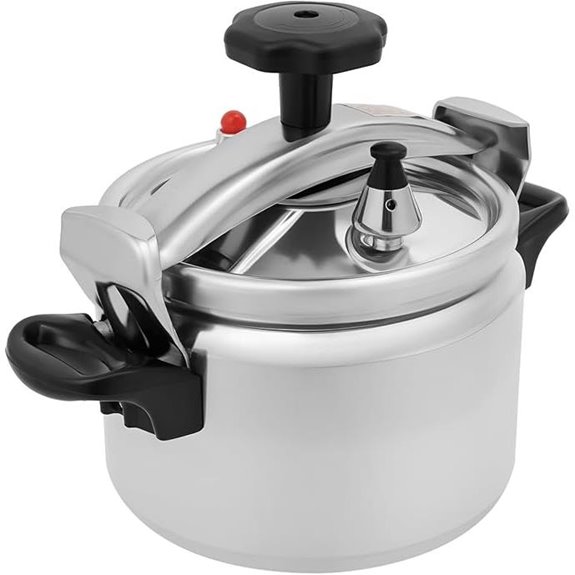3Qt Small Pressure Cooker with Secure Locking