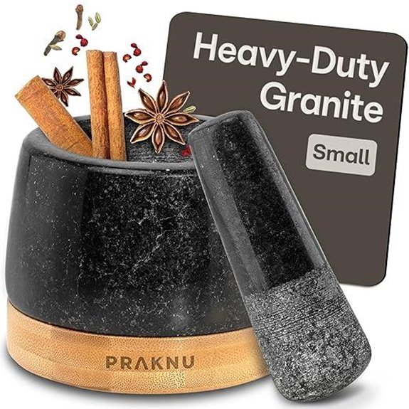 Small Mortar and Pestle Set for Spices and Herbs