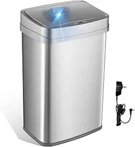 Ninestars 13-Gallon Odor-Neutralizing Smart Trash Can